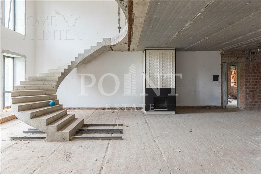 2-этажный коттедж 1 120 м² без отделки