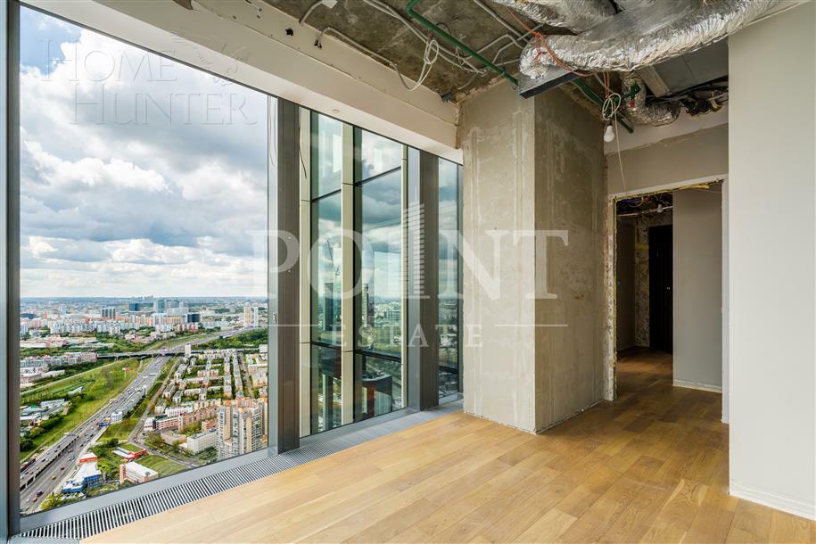 3-КОМН. АПАРТАМЕНТЫ БЕЗ ОТДЕЛКИ 113 М² НА 59 ЭТАЖЕ
