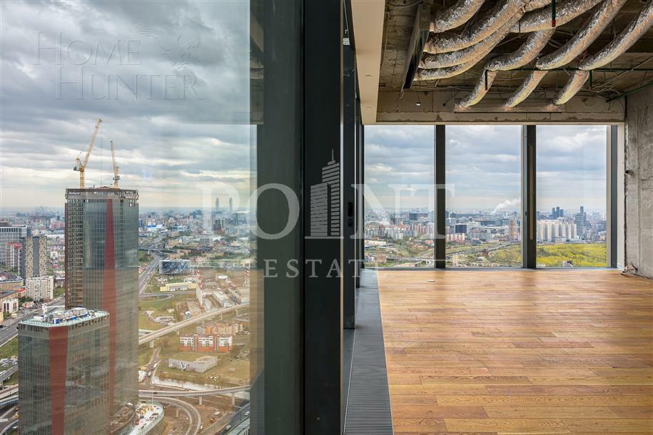 3-КОМН. АПАРТАМЕНТЫ БЕЗ ОТДЕЛКИ 113 М² НА 59 ЭТАЖЕ