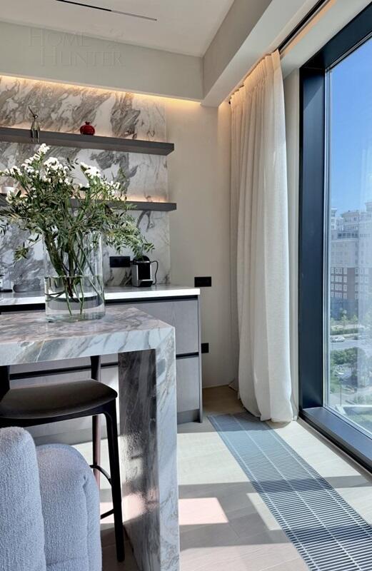 2-КОМН. КВАРТИРА С ОТДЕЛКОЙ 57 М² НА 8 ЭТАЖЕ