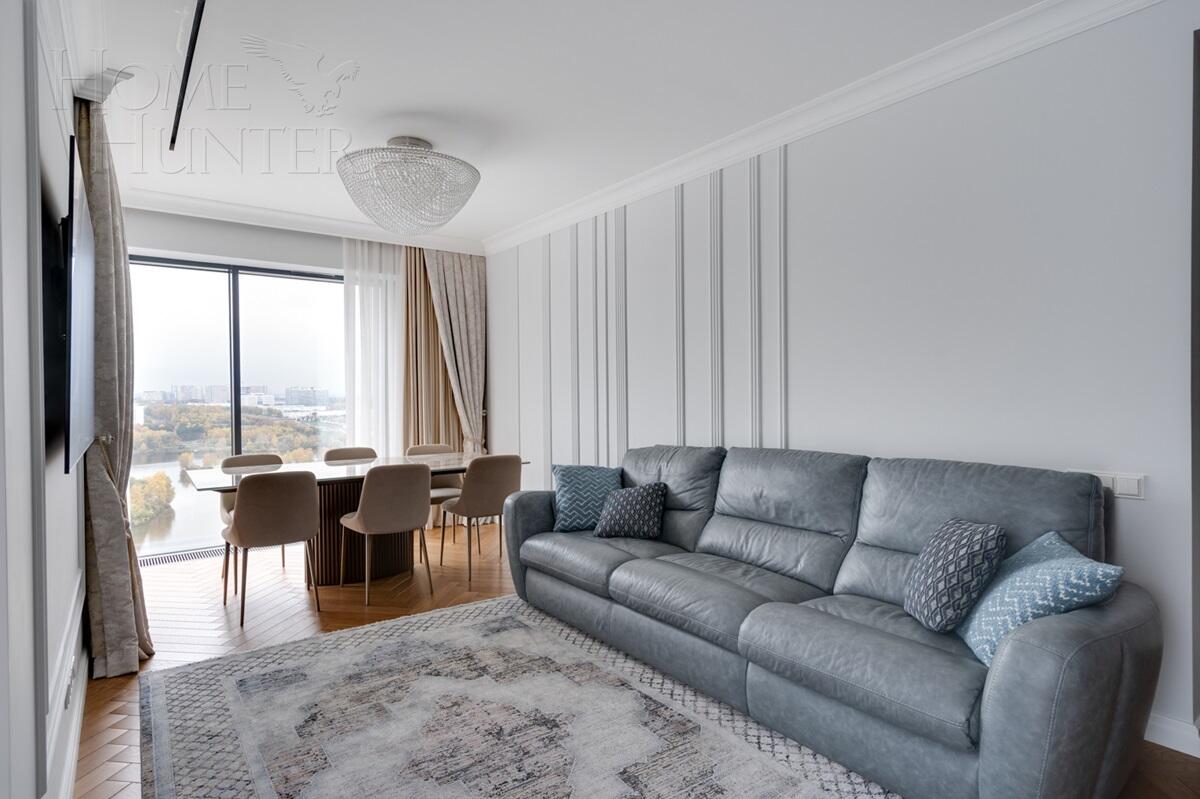 4-КОМН. КВАРТИРА С ОТДЕЛКОЙ 111.6 М² НА 17 ЭТАЖЕ
