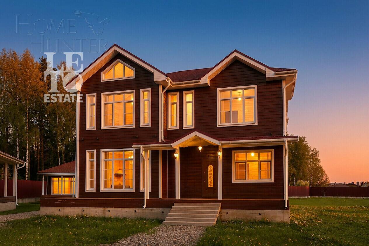 2-этажный коттедж 379.4 м² с отделкой