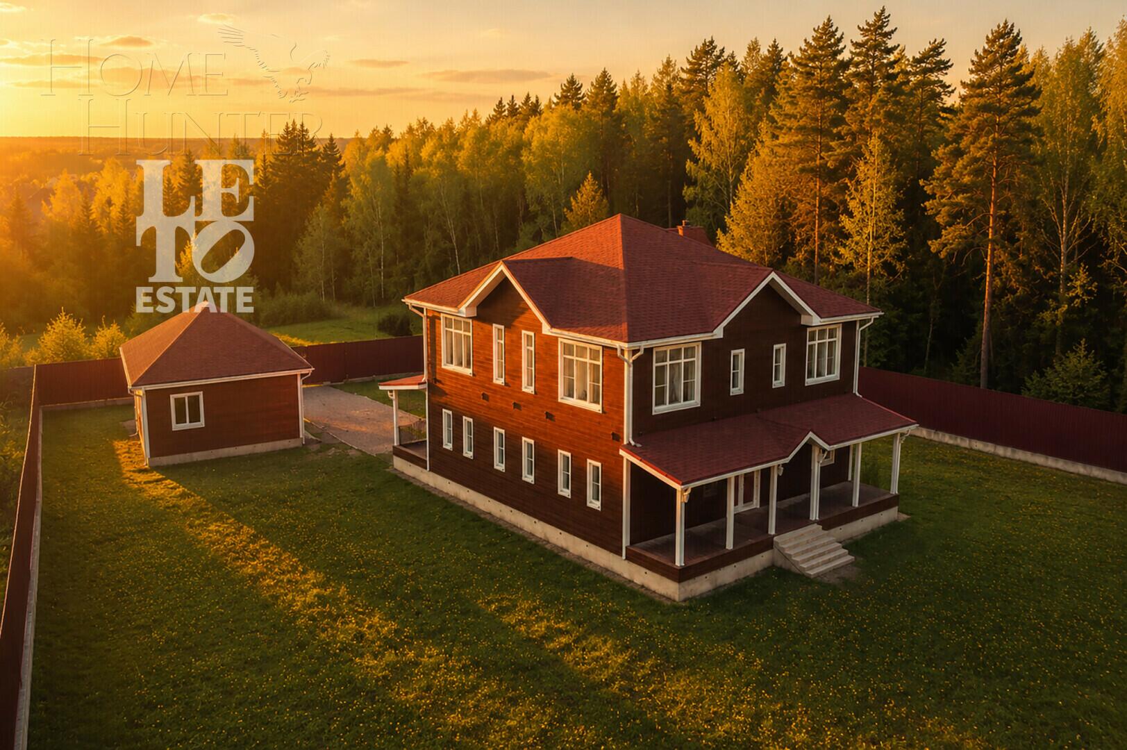 2-этажный коттедж 379.4 м² с отделкой