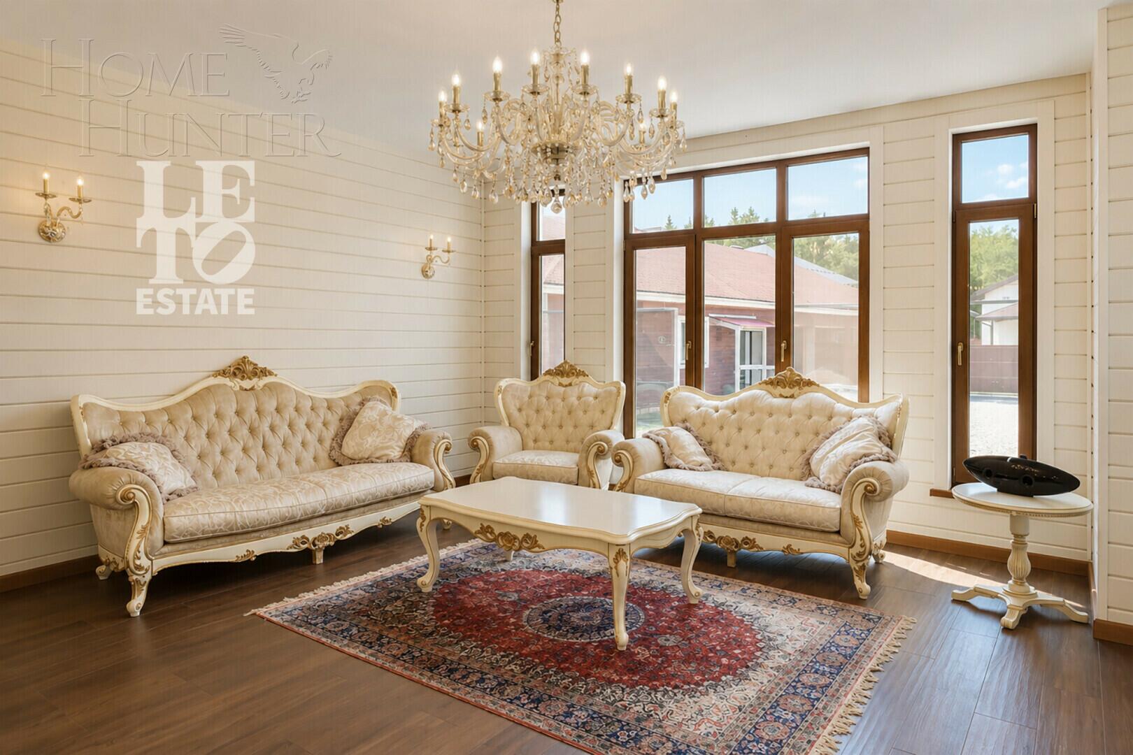 2-этажный коттедж 379.4 м² с отделкой