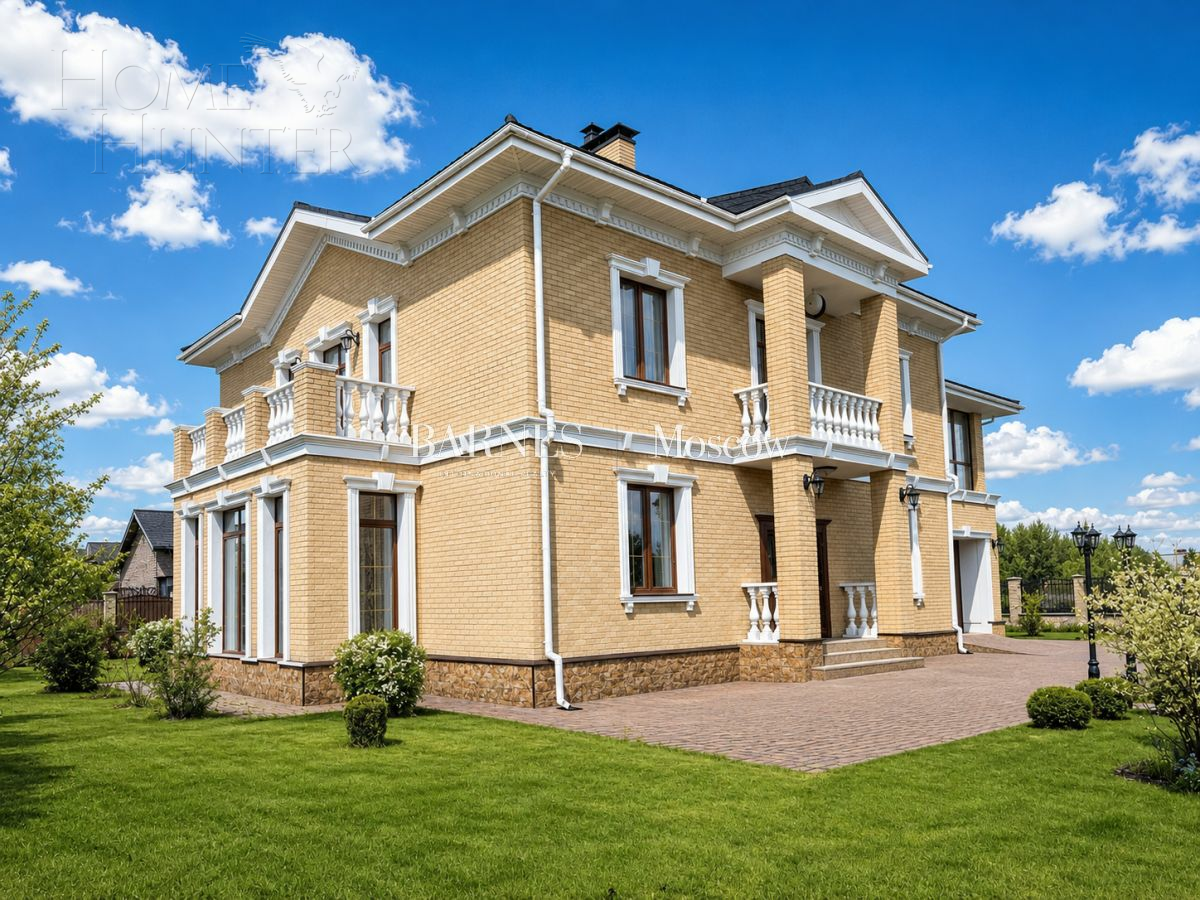 2-этажный коттедж 550 м² с отделкой