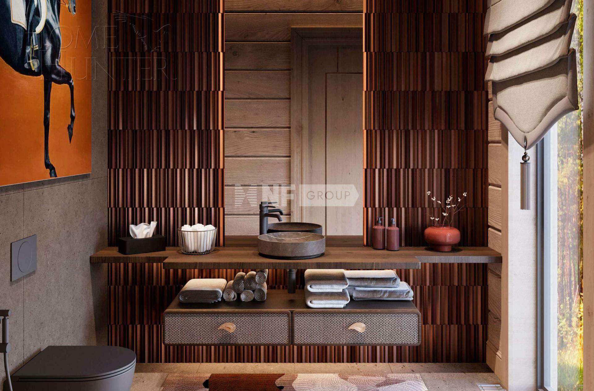 2-этажный коттедж 562.5 м² с отделкой