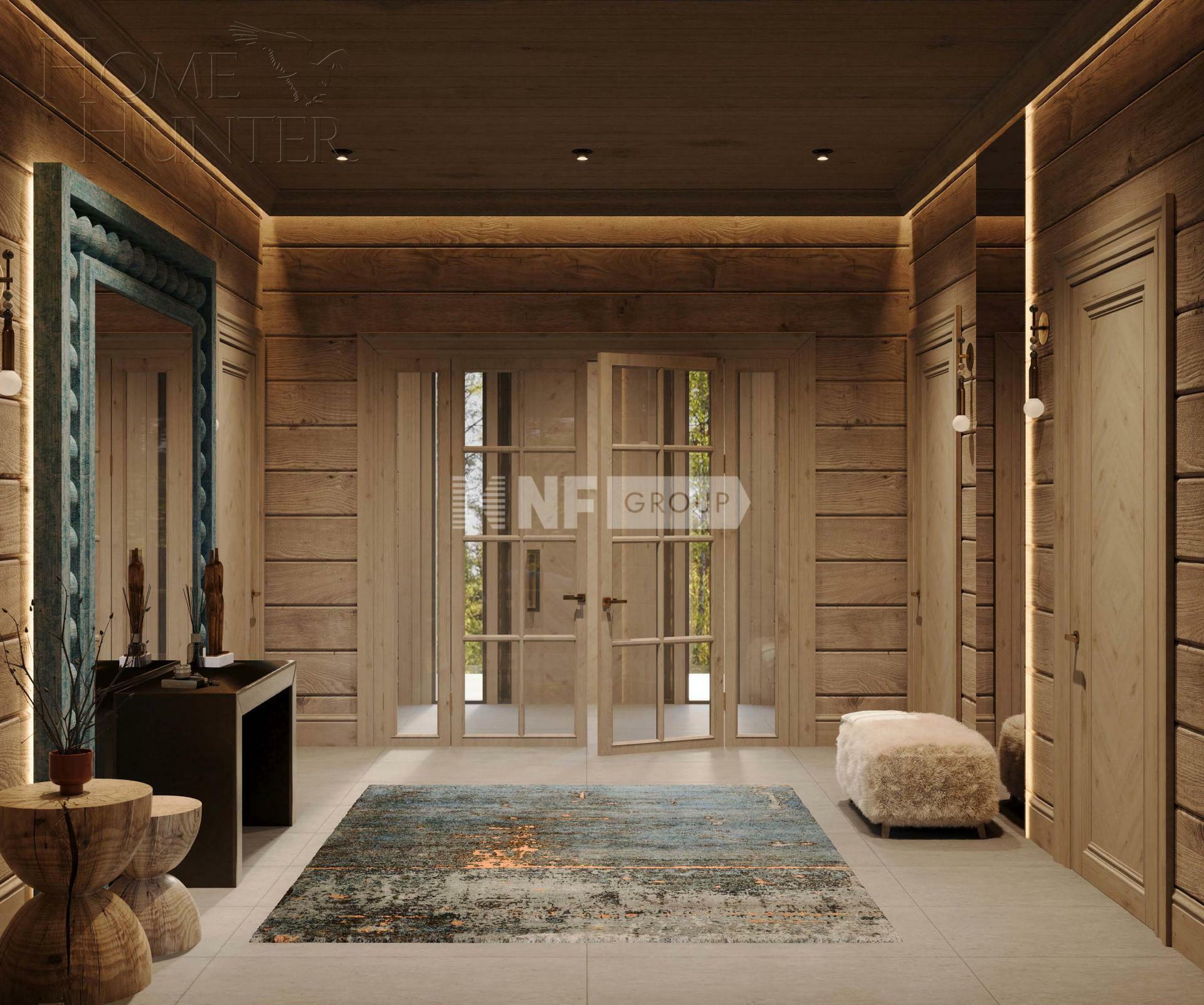 2-этажный коттедж 562.5 м² с отделкой