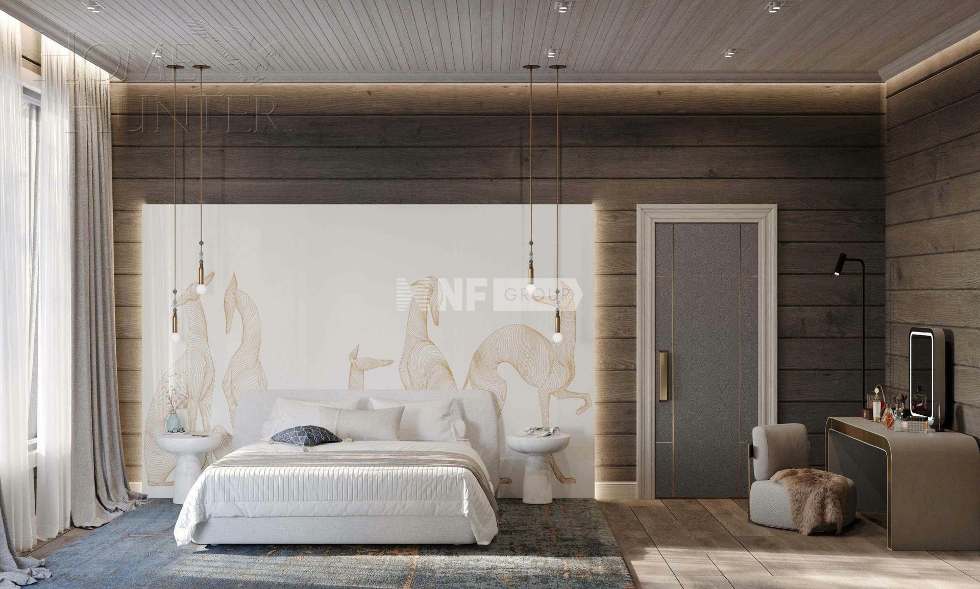 2-этажный коттедж 562.5 м² с отделкой