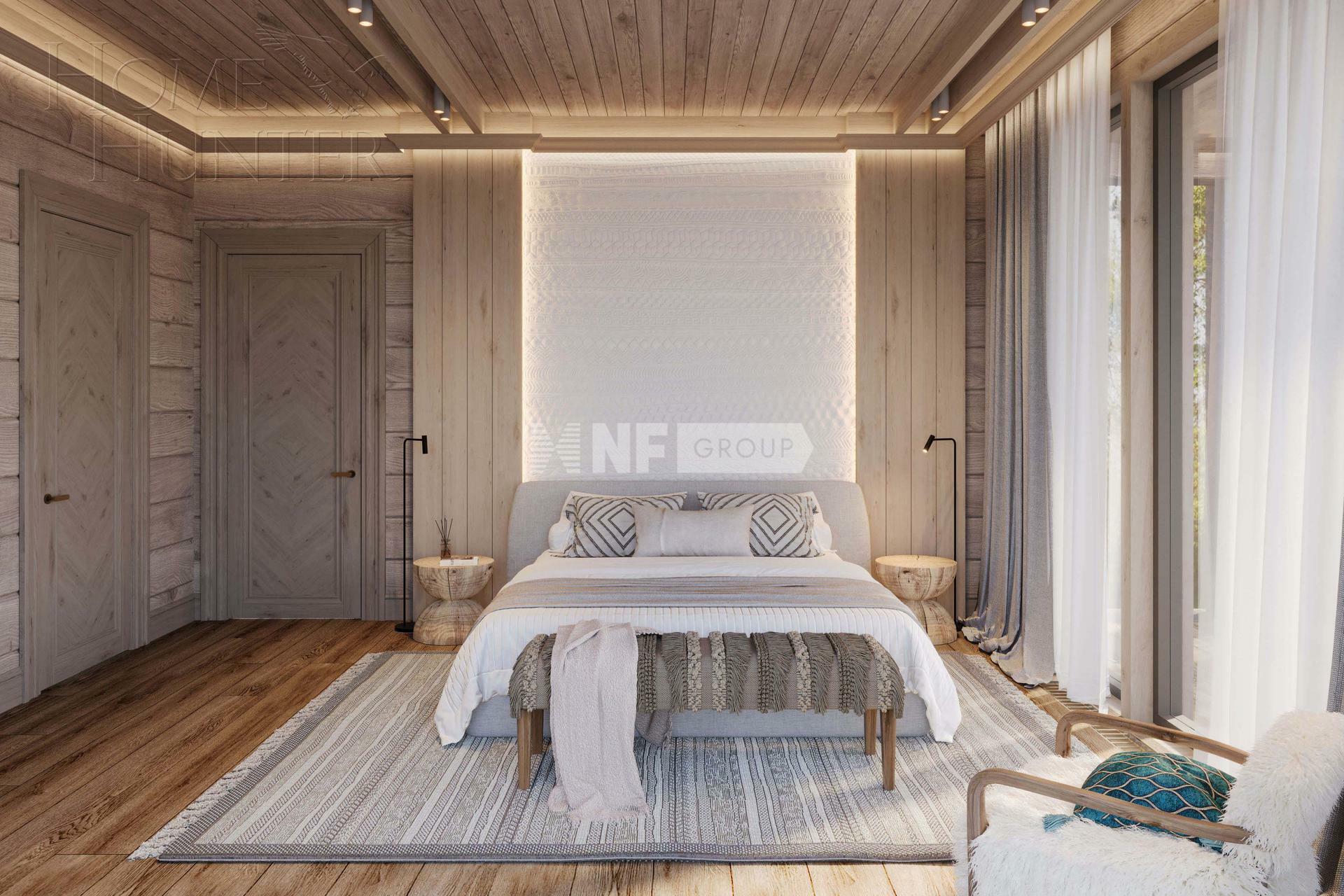 2-этажный коттедж 562.5 м² с отделкой