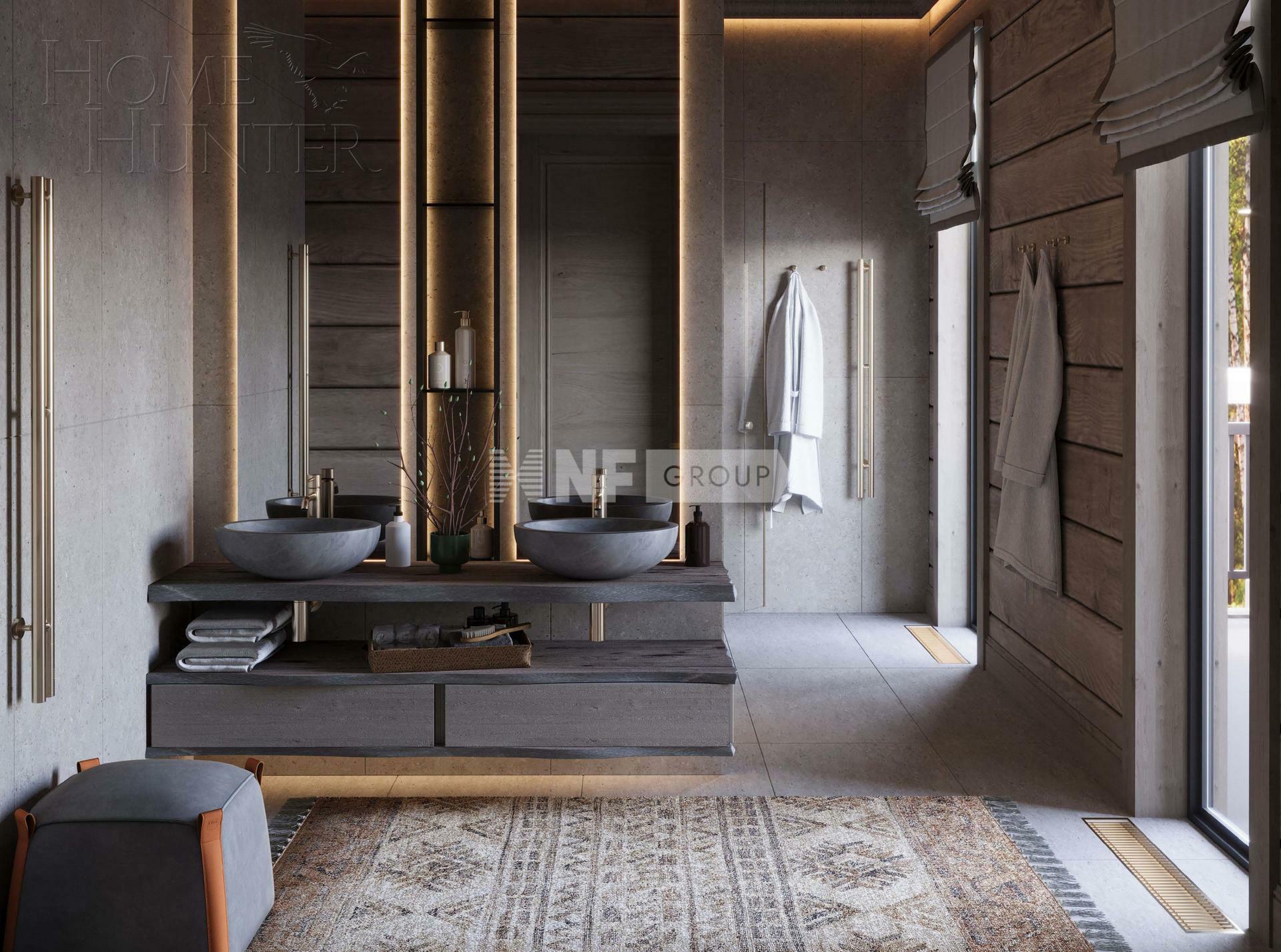 2-этажный коттедж 562.5 м² с отделкой