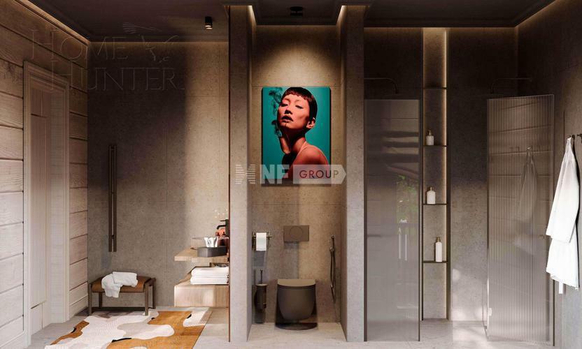 2-этажный коттедж 450 м² с отделкой