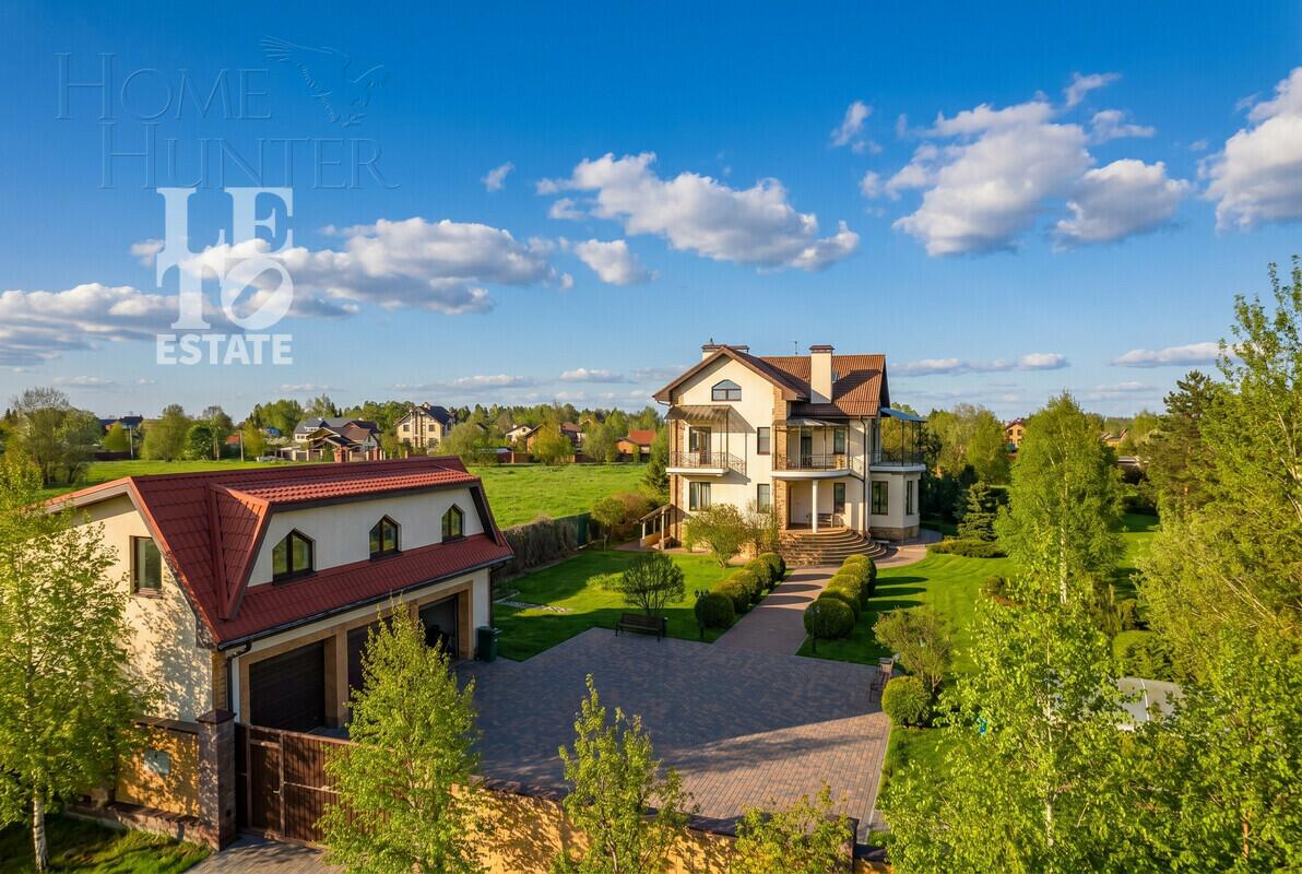 3-этажный коттедж 470 м² с отделкой