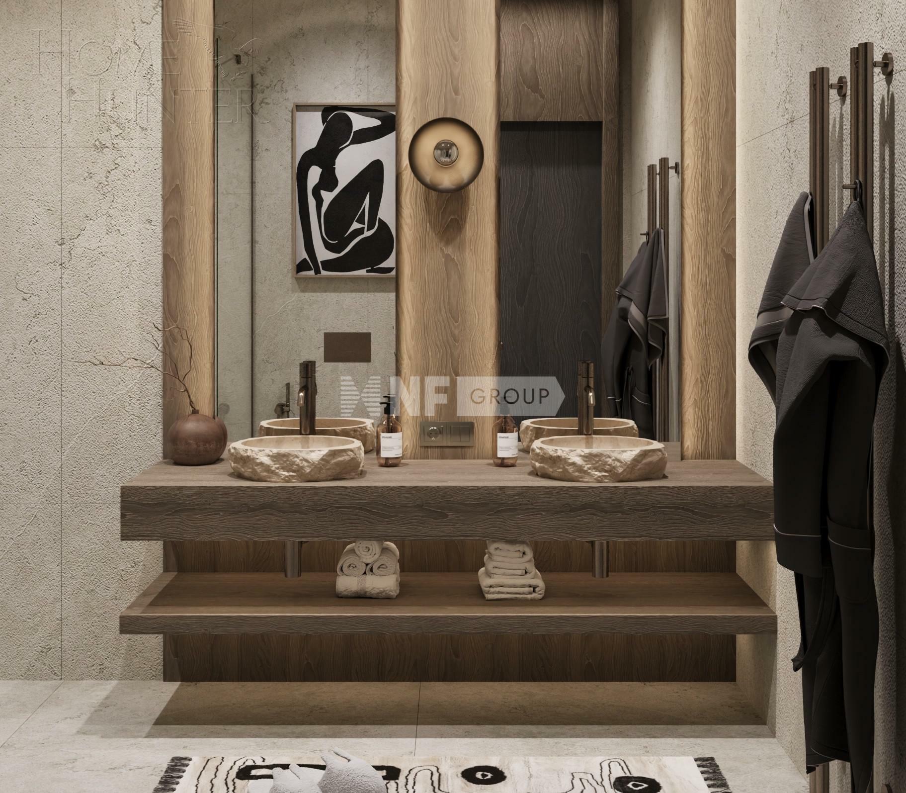 1-этажный коттедж 346.89 м² с отделкой