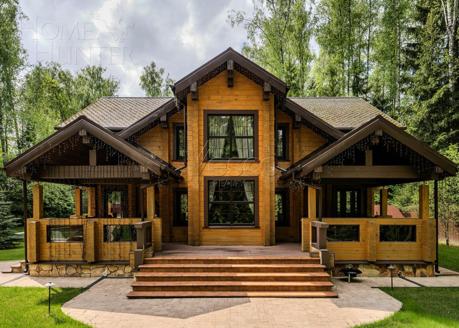 2-этажный коттедж 305 м² с отделкой