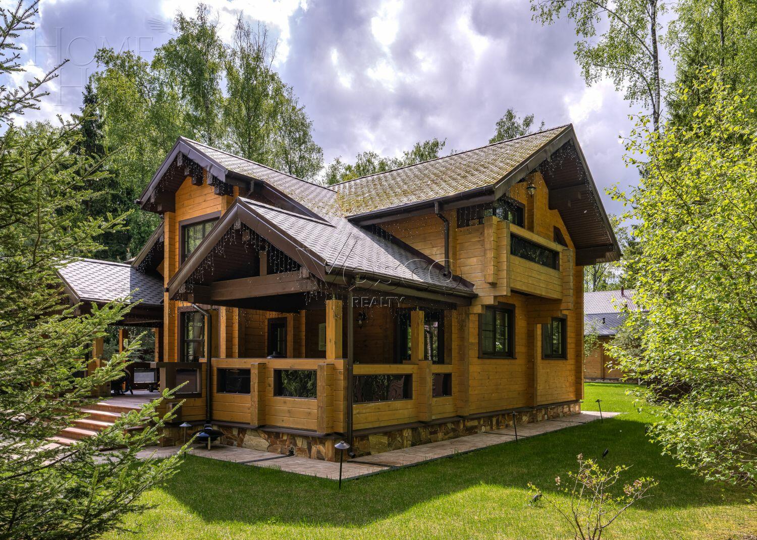 2-этажный коттедж 305 м² с отделкой