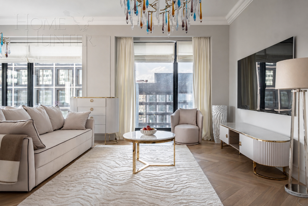 4-КОМН. КВАРТИРА С ОТДЕЛКОЙ 133.4 М² НА 5 ЭТАЖЕ
