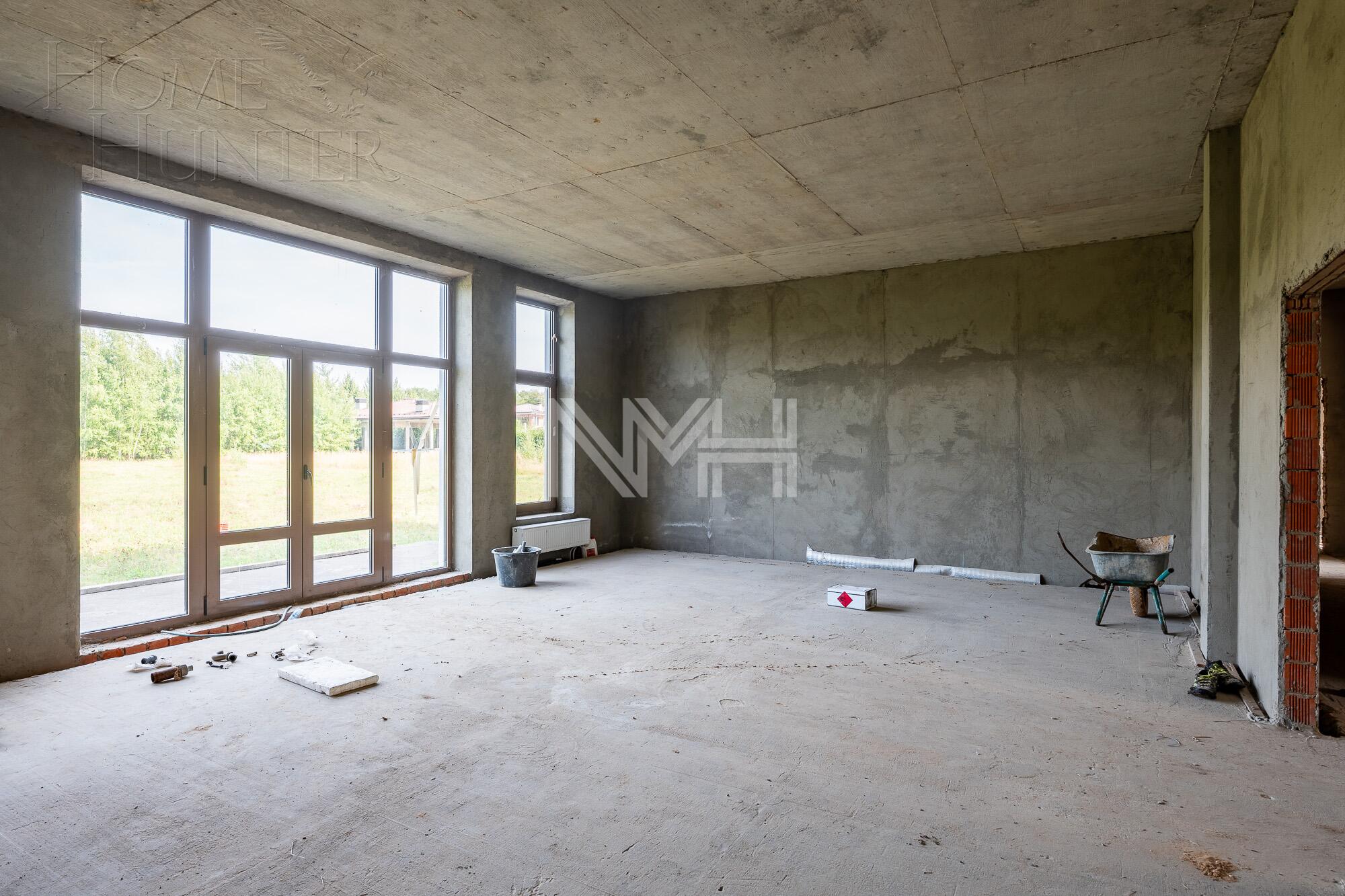 2-этажный коттедж 550 м² без отделки