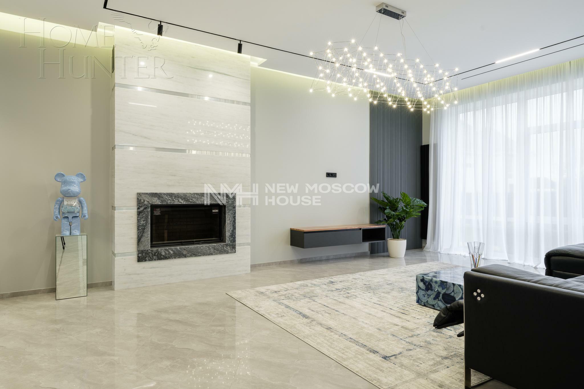 2-этажный коттедж 440 м² с отделкой