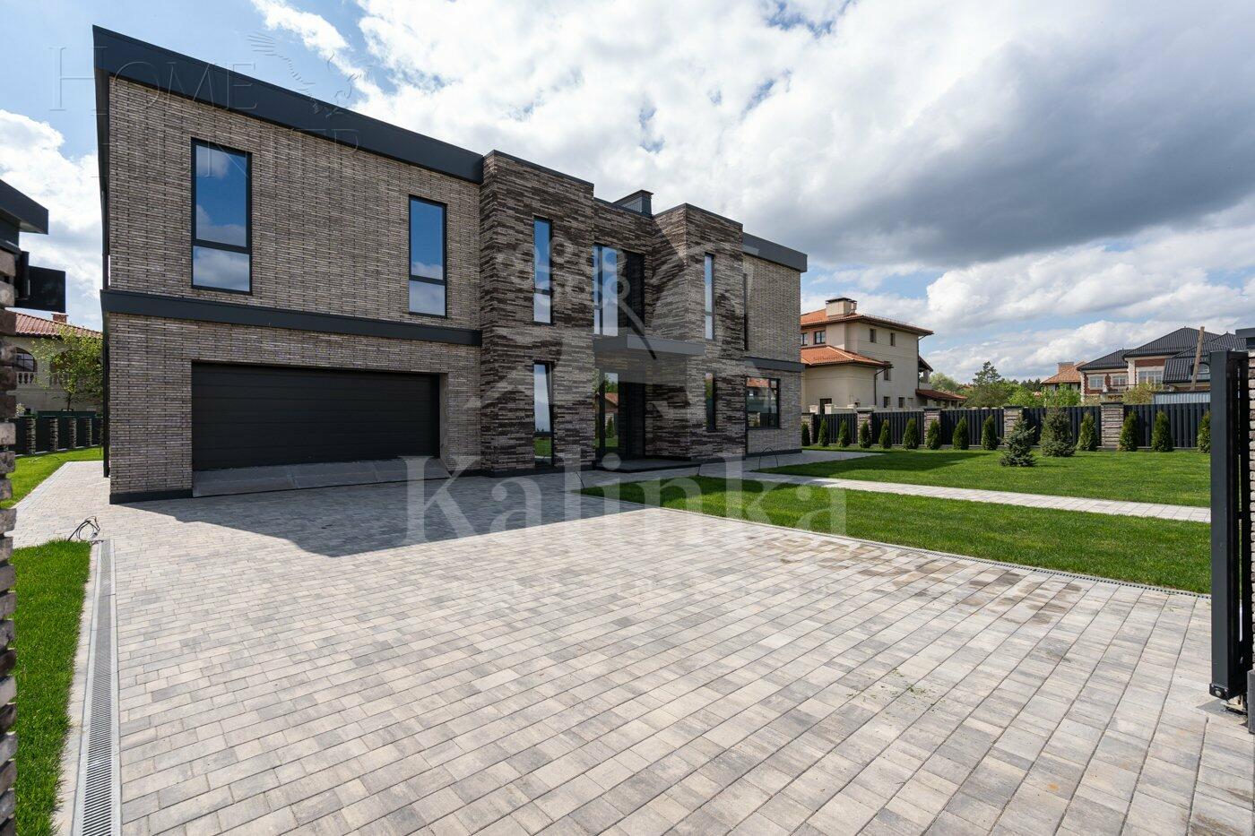 2-этажный коттедж 520.5 м² без отделки