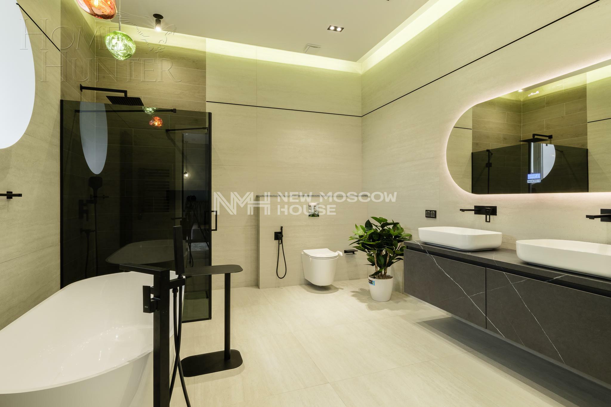 2-этажный коттедж 440 м² с отделкой