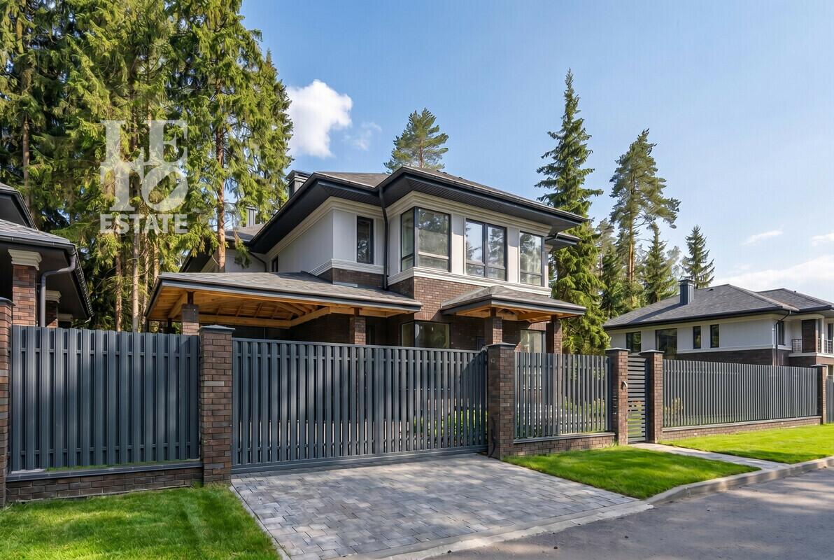 2-этажный коттедж 270 м² без отделки