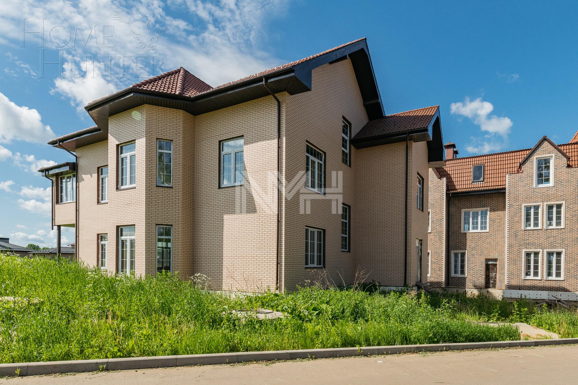 2-этажный коттедж 500 м² без отделки