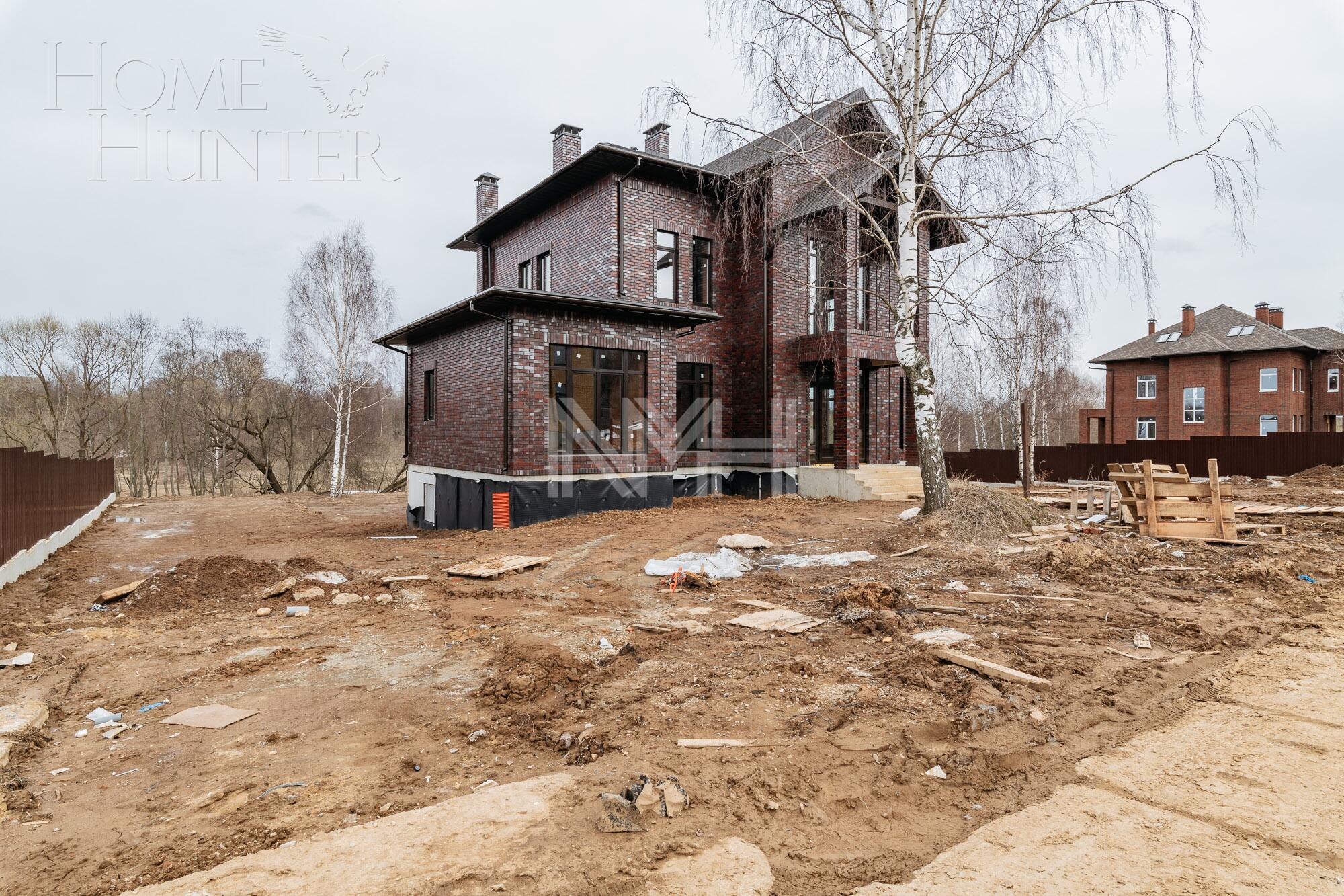 2-этажный коттедж 495 м² без отделки