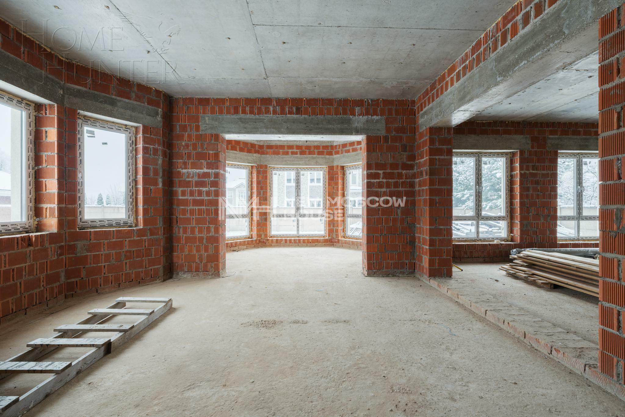 2-этажный коттедж 310 м² без отделки