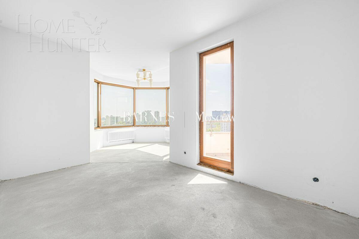4-КОМН. КВАРТИРА БЕЗ ОТДЕЛКИ 206 М² НА 15 ЭТАЖЕ