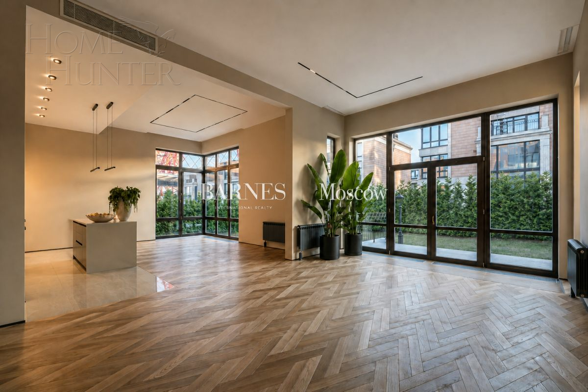 4-КОМН. АПАРТАМЕНТЫ С ОТДЕЛКОЙ 230 М² НА 1 ЭТАЖЕ