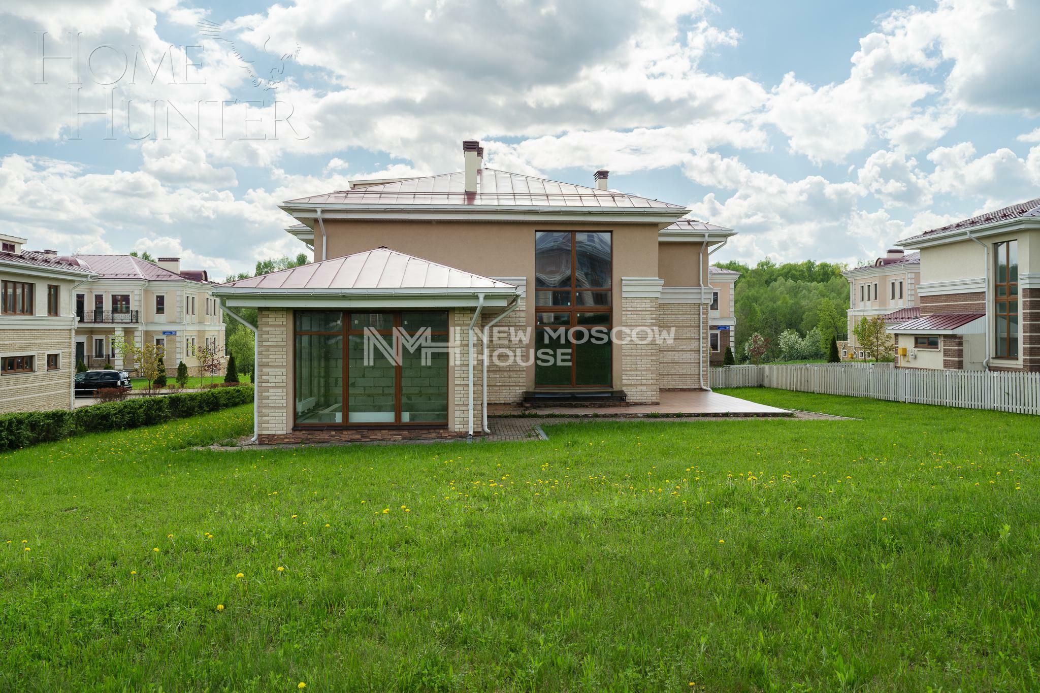 2-этажный коттедж 499 м² без отделки