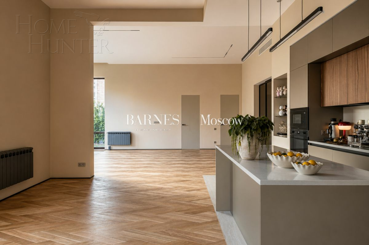 4-КОМН. АПАРТАМЕНТЫ С ОТДЕЛКОЙ 230 М² НА 1 ЭТАЖЕ