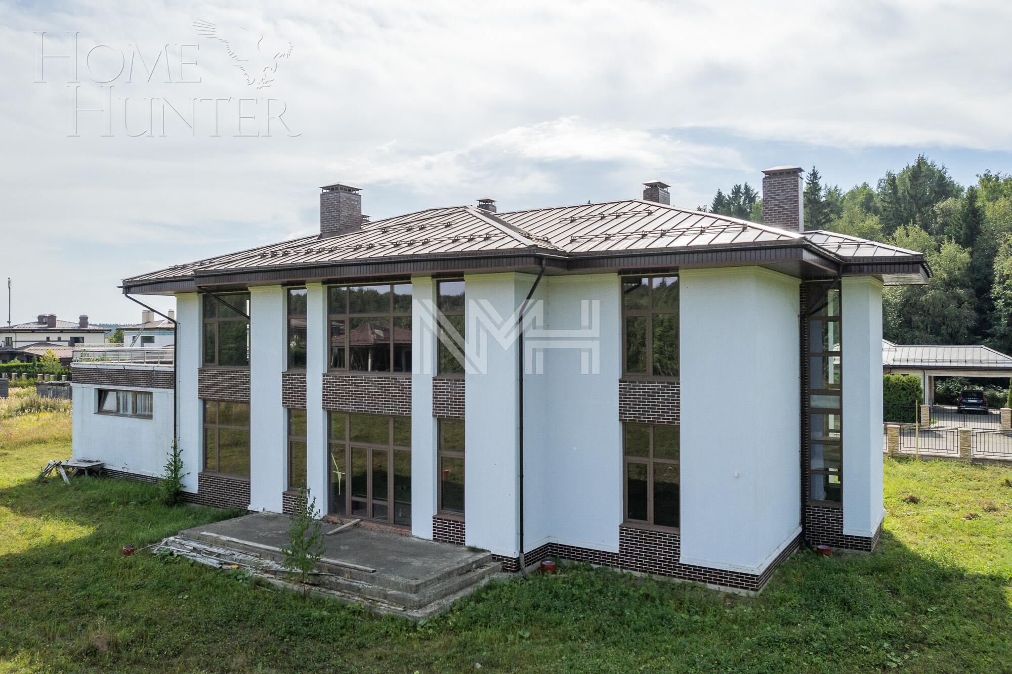 2-этажный коттедж 550 м² без отделки