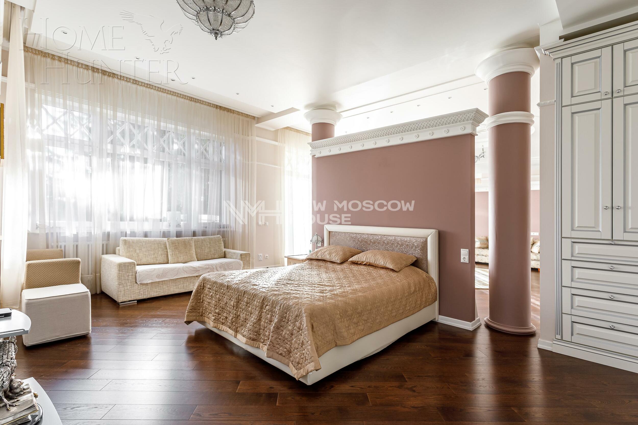 3-этажный коттедж 1 172 м² с отделкой