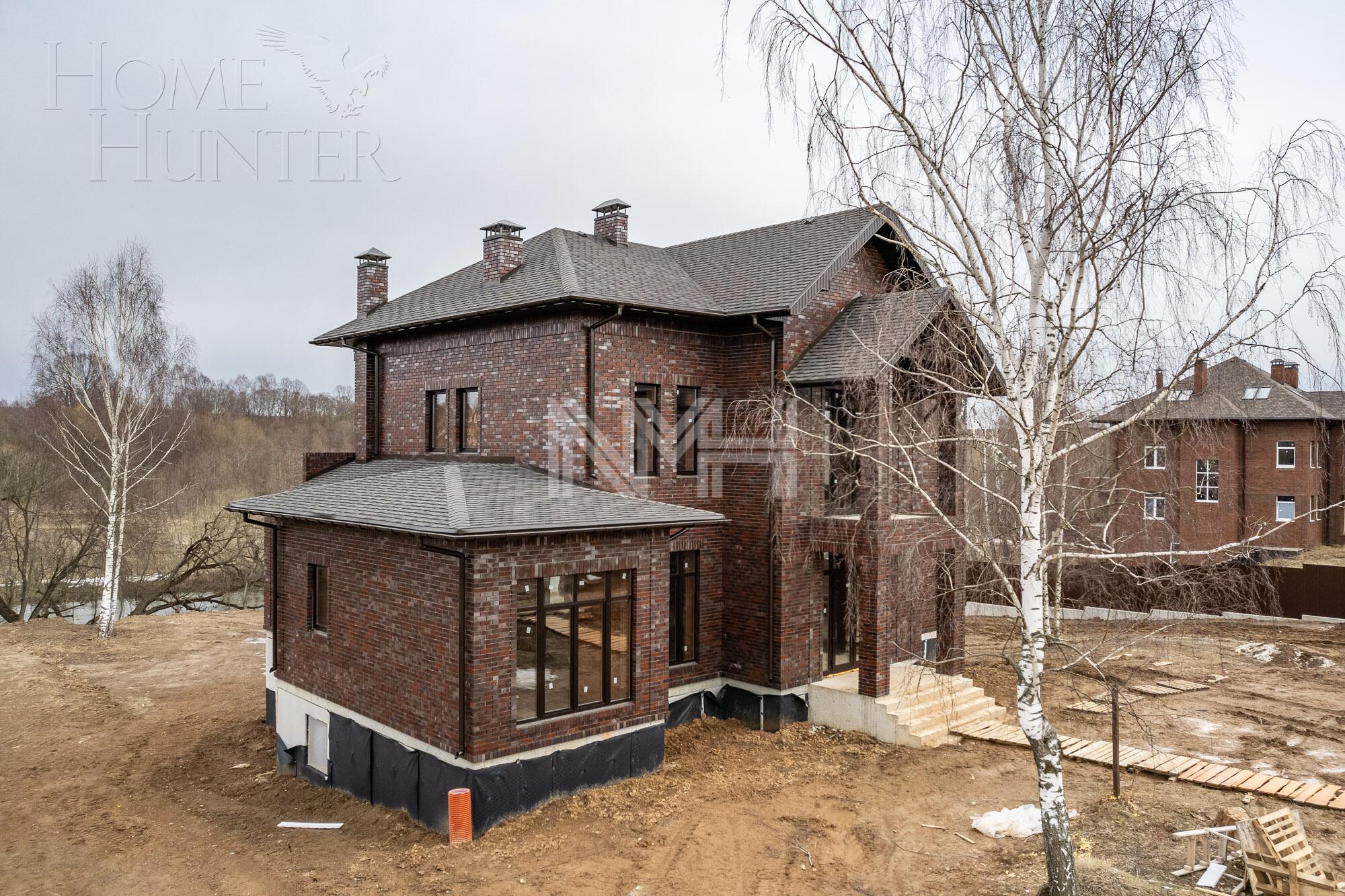 2-этажный коттедж 495 м² без отделки