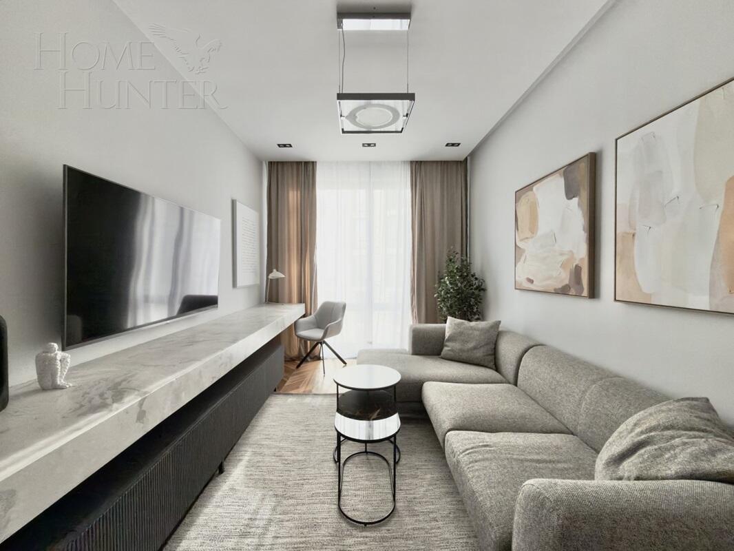 2-КОМН. КВАРТИРА С ОТДЕЛКОЙ 70 М² НА 38 ЭТАЖЕ
