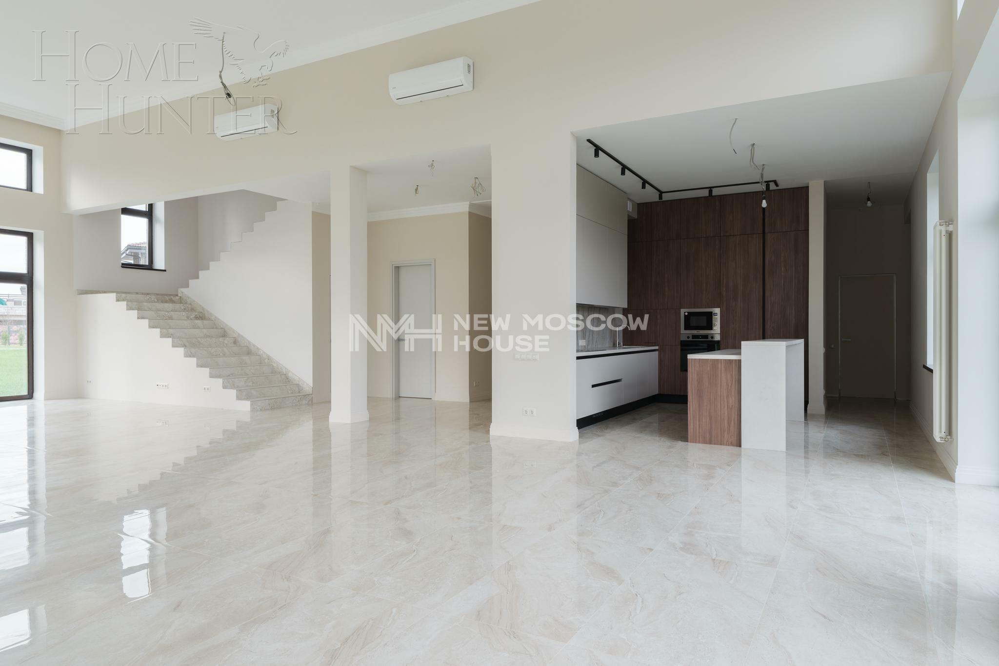 2-этажный коттедж 451 м² без отделки