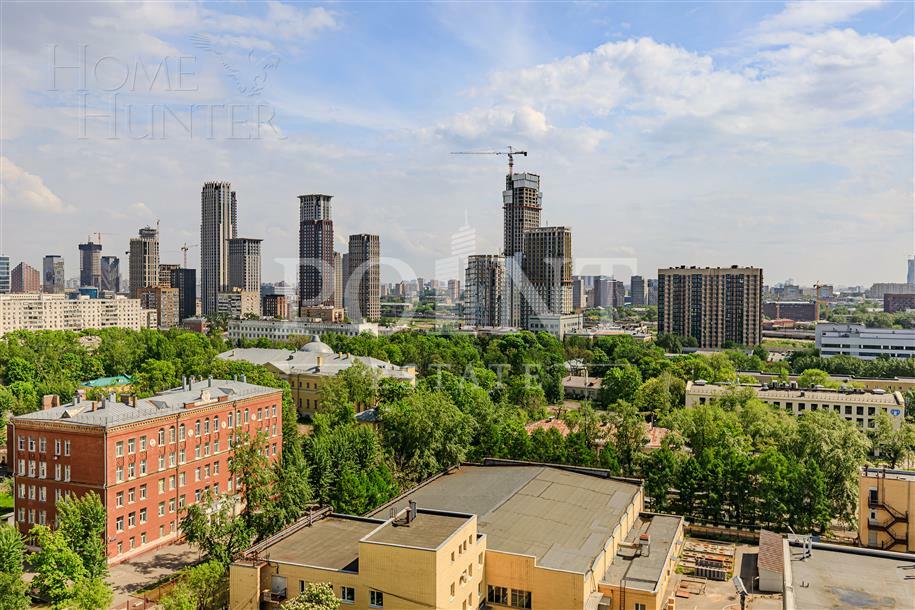 3-КОМН. ПЕНТХАУС БЕЗ ОТДЕЛКИ 106 М² НА 13 ЭТАЖЕ
