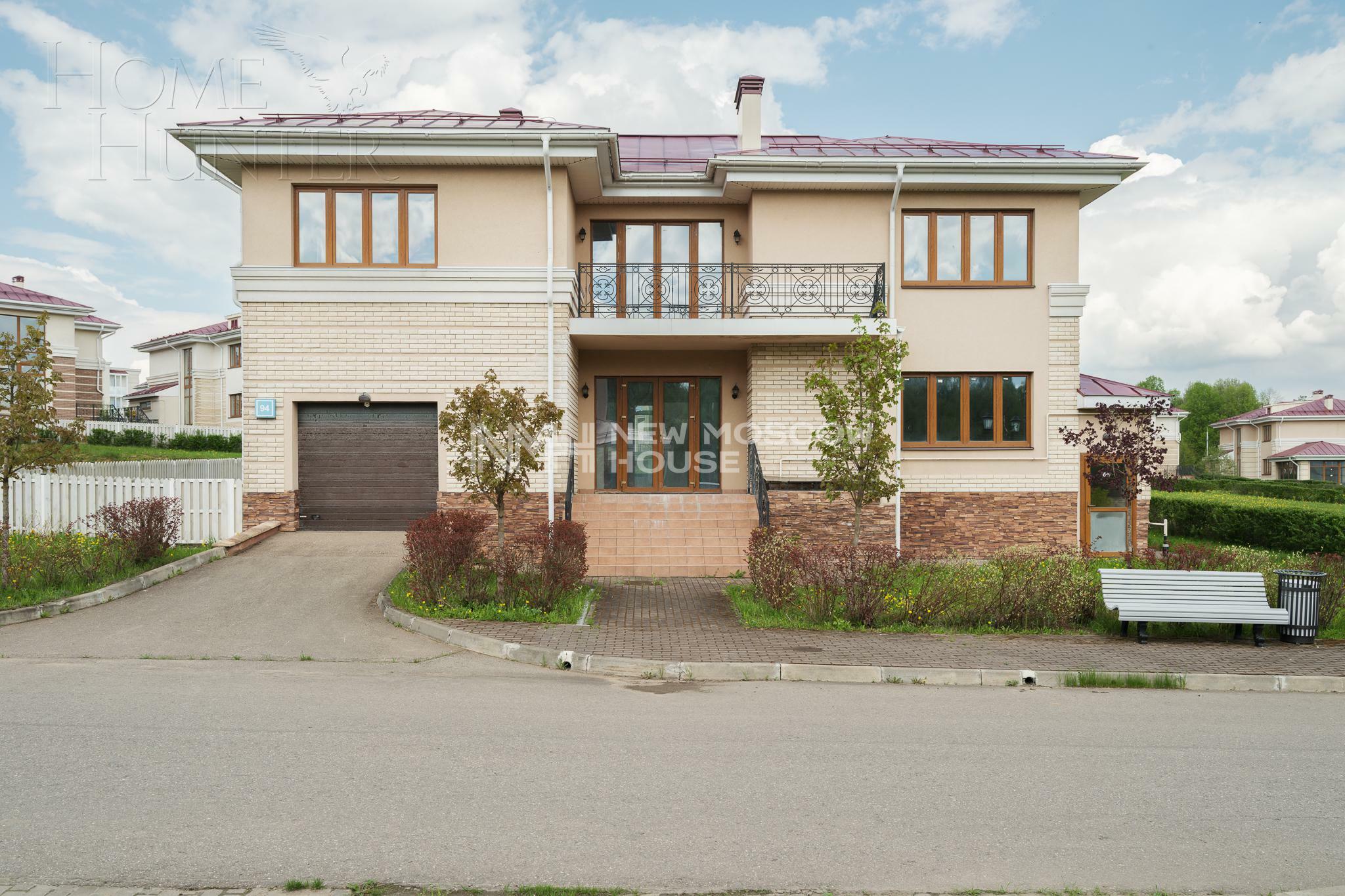 2-этажный коттедж 499 м² без отделки