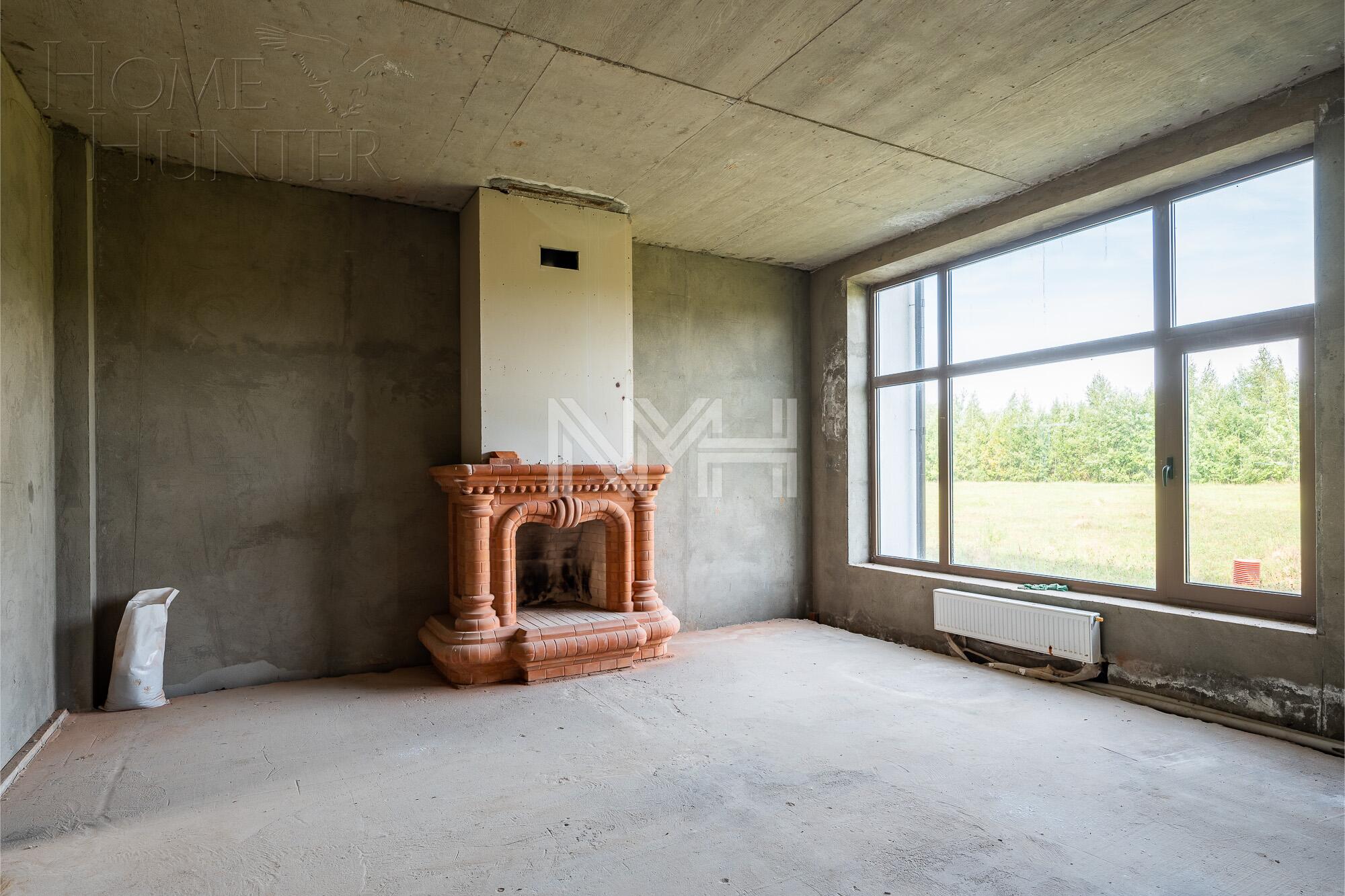 2-этажный коттедж 550 м² без отделки