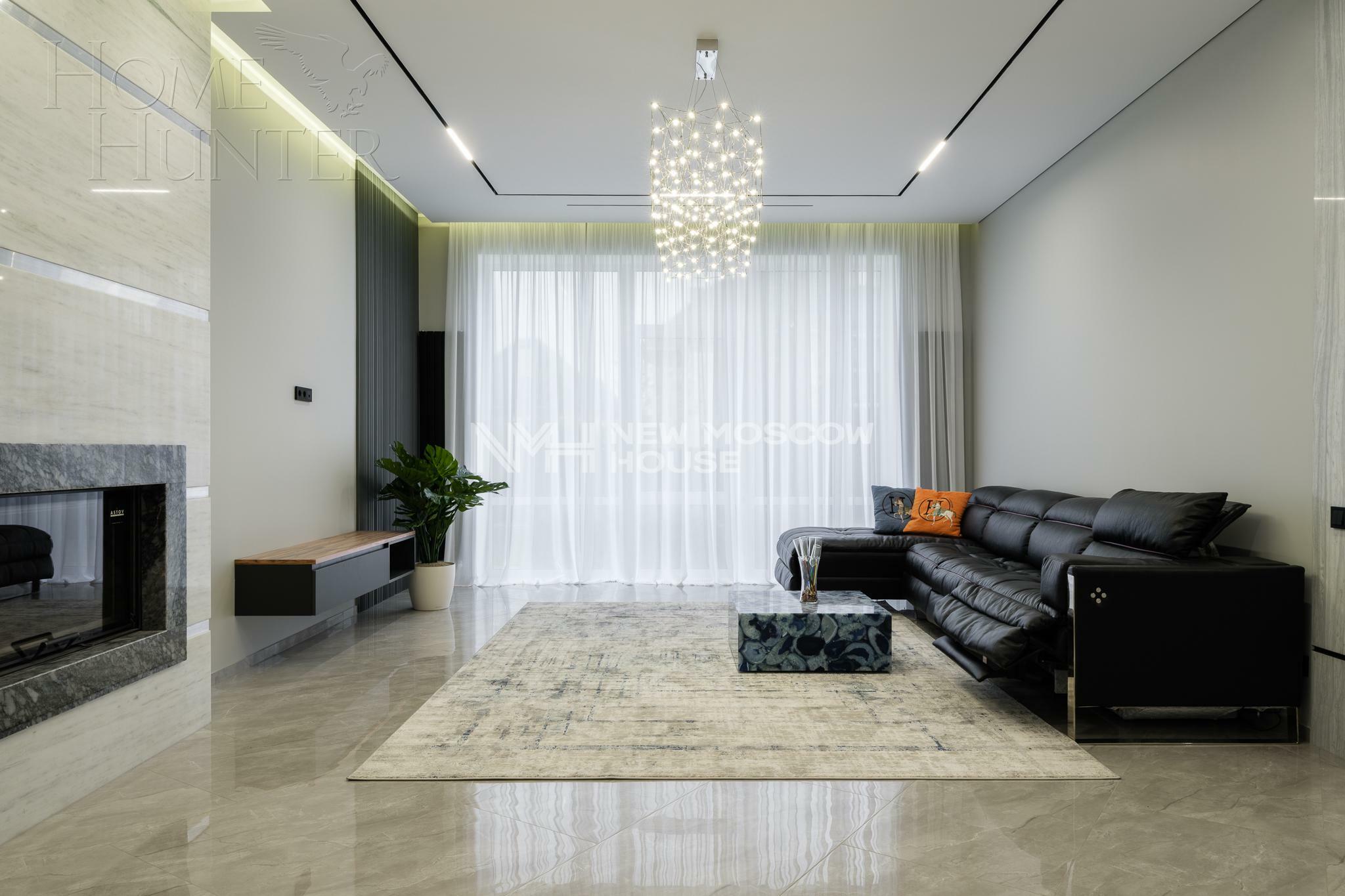 2-этажный коттедж 440 м² с отделкой