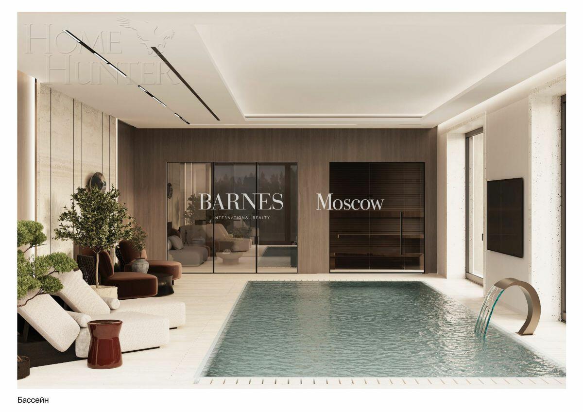 2-этажный коттедж 1 250 м² без отделки