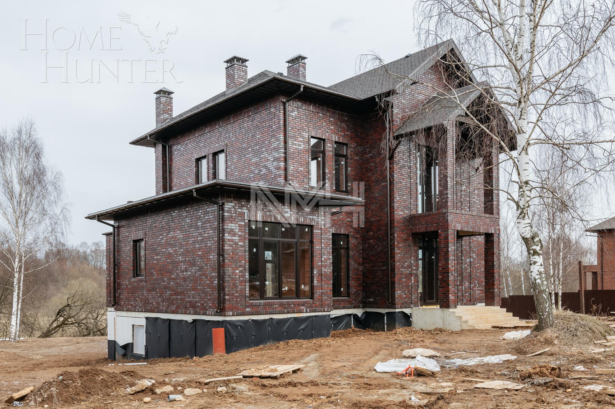 2-этажный коттедж 495 м² без отделки