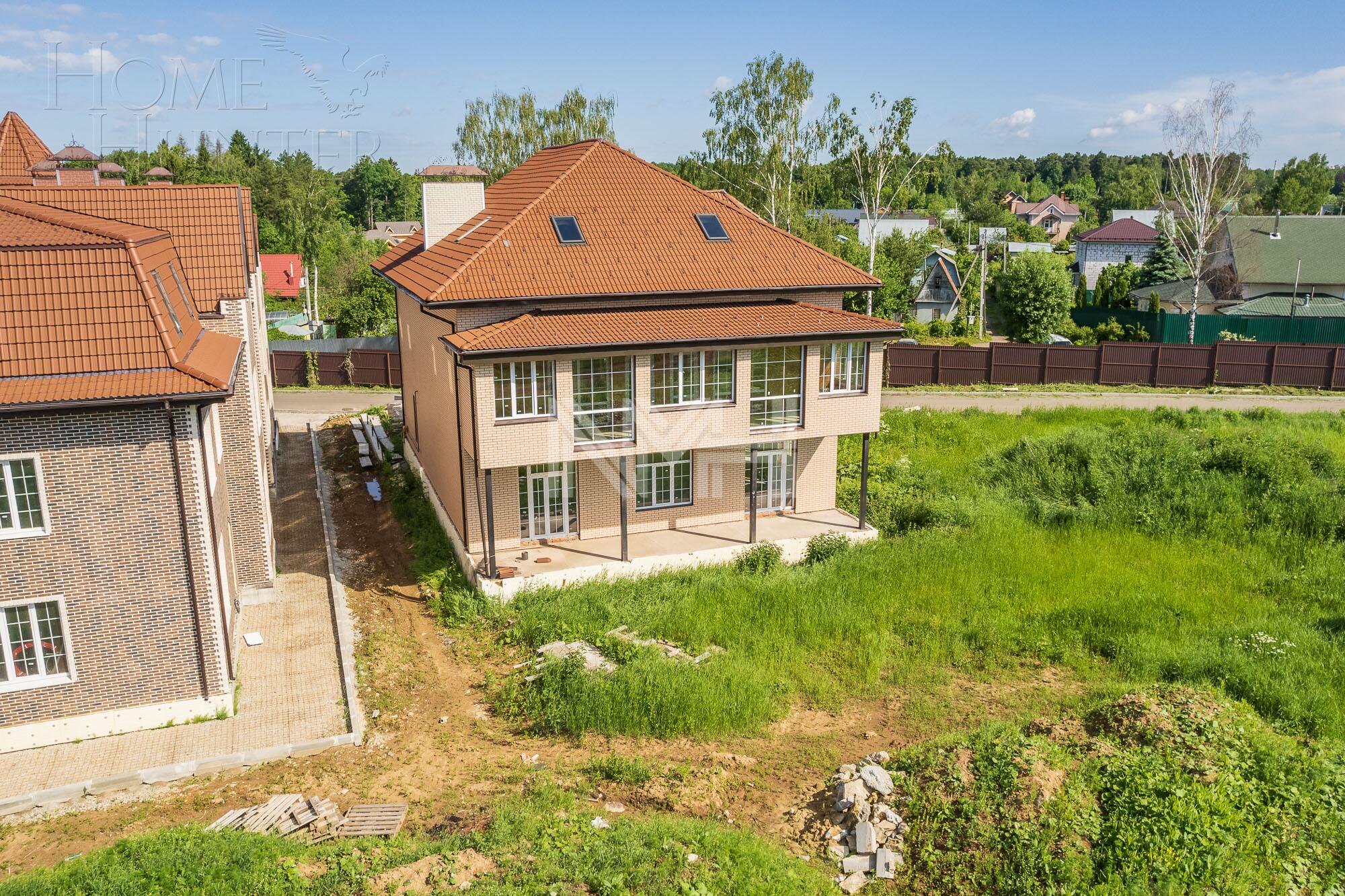 2-этажный коттедж 500 м² без отделки