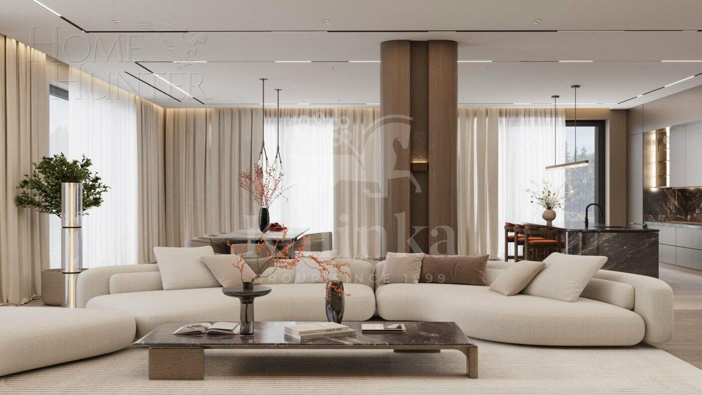 2-этажный коттедж 1 170 м² с отделкой