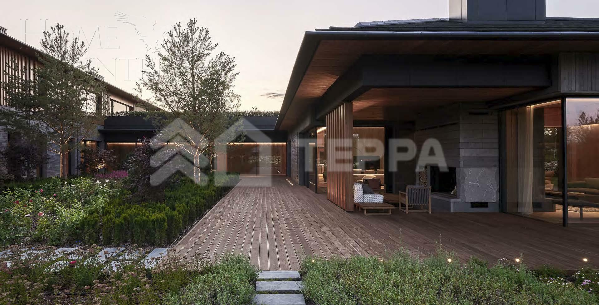 2-этажный коттедж 1 845 м² без отделки
