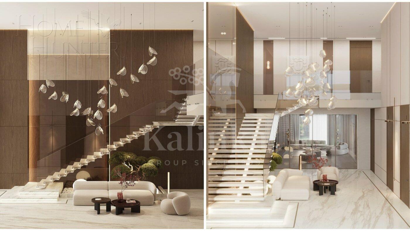 2-этажный коттедж 1 170 м² с отделкой