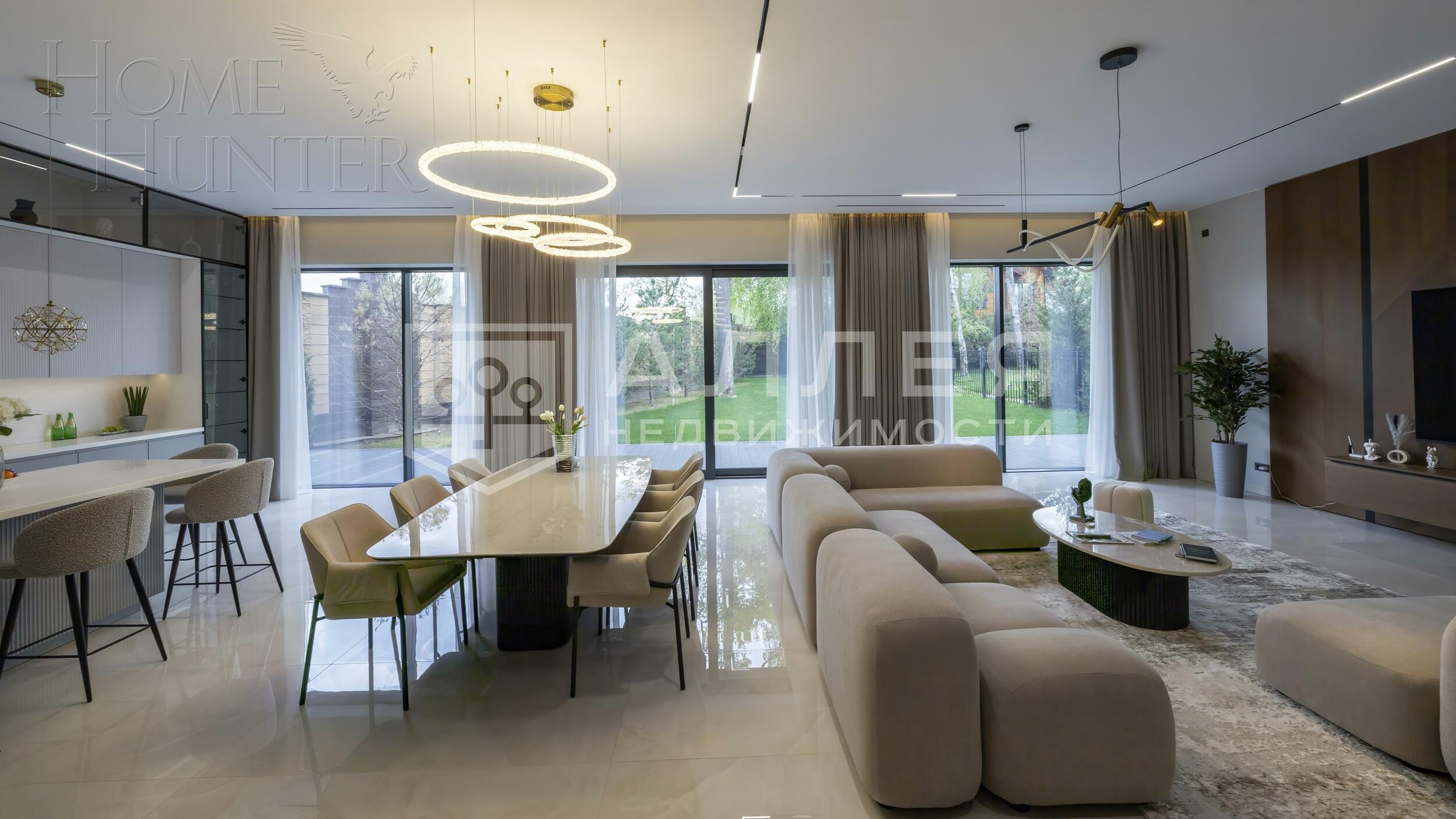 2-этажный коттедж 507.3 м² с отделкой