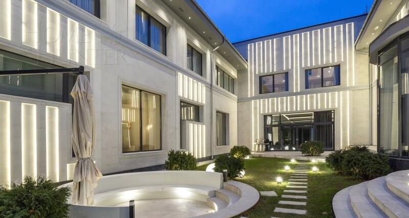 2-этажный коттедж 2 500 м² с отделкой