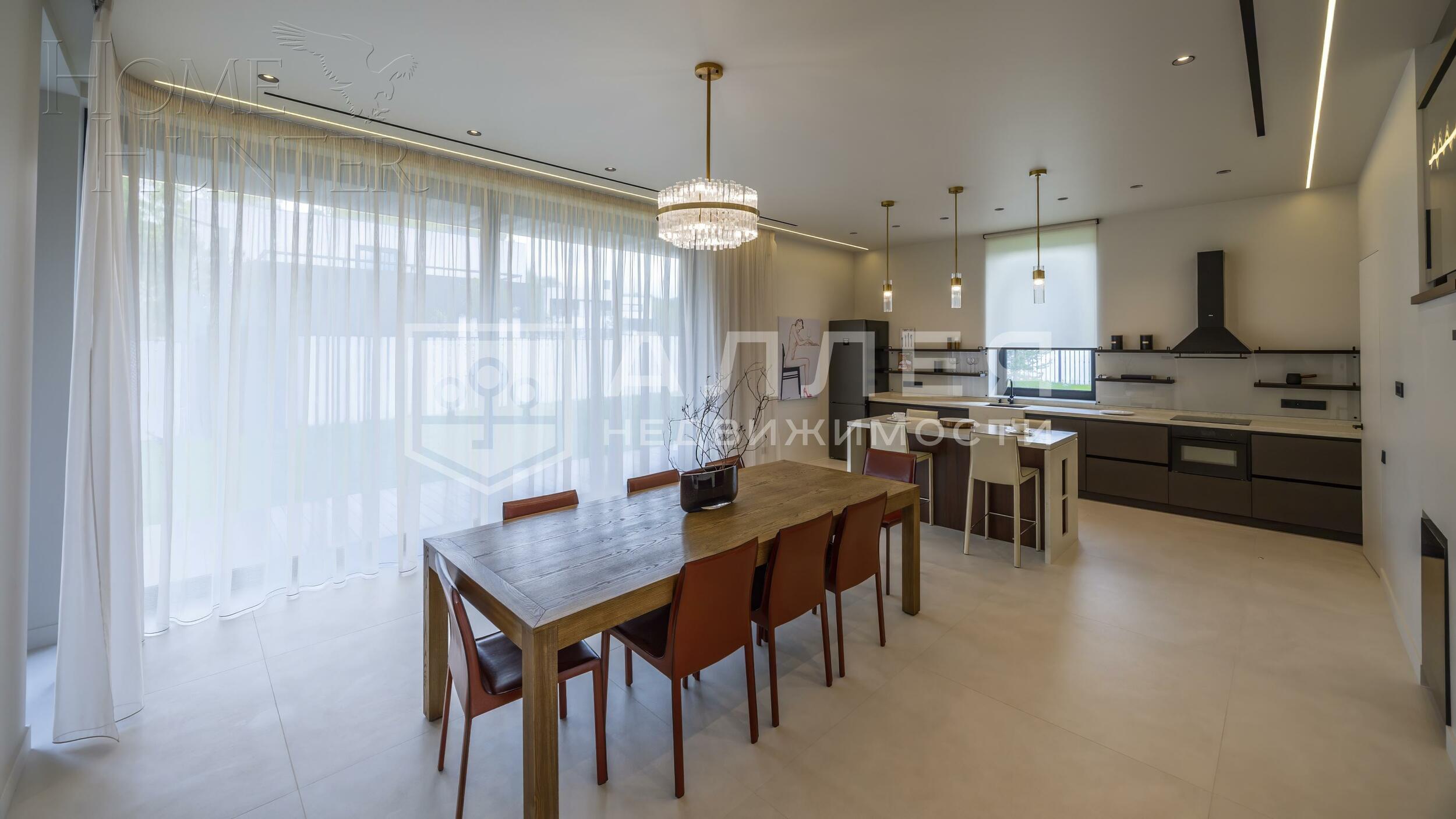 2-этажный коттедж 517 м² с отделкой